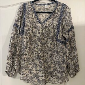 Old Navy Paisley tunic size small